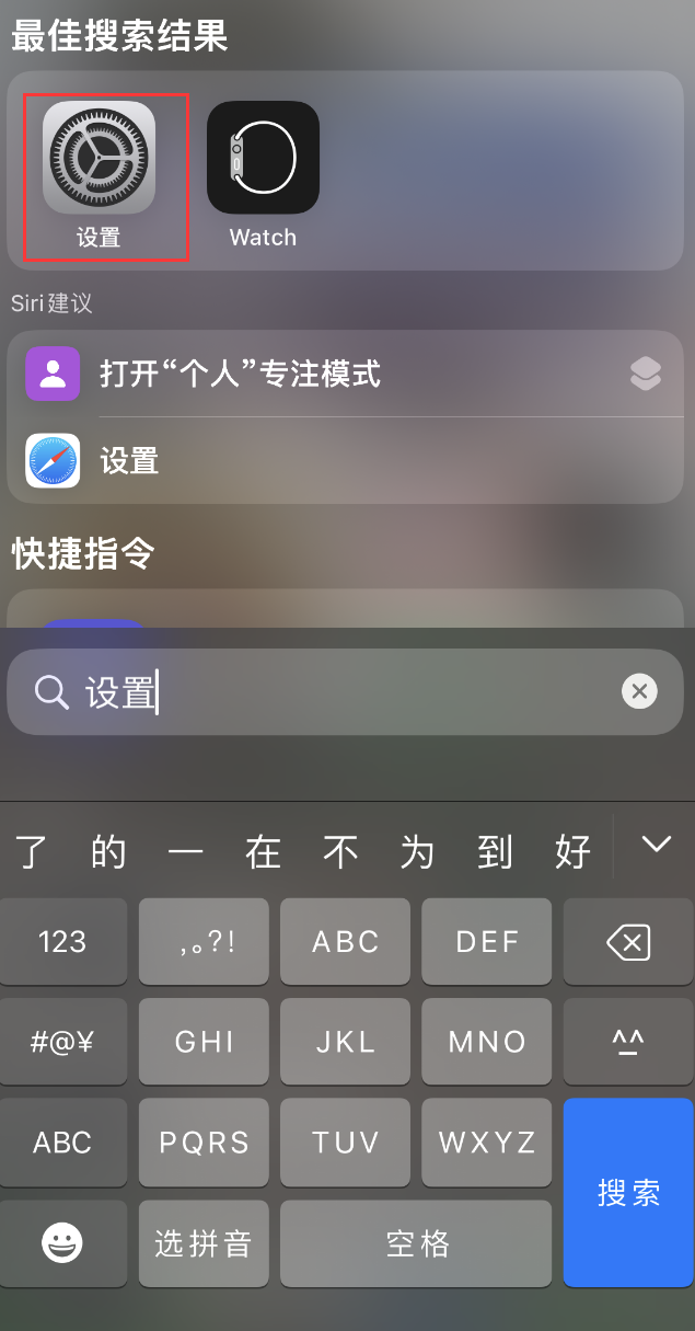 青羊苹果手机维修分享：iPhone 找不到“设置”或“App Store”怎么办？ 