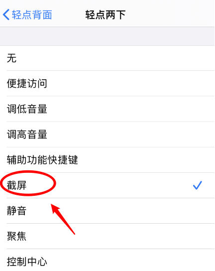 青羊苹果手机维修分享iPhone12如何启用双击截屏 
